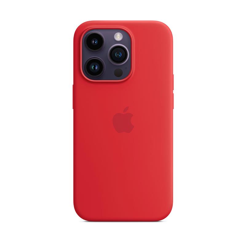 Apple iPhone 14 Pro Silicone Case with MagSafe - (PRODUCT)RED 