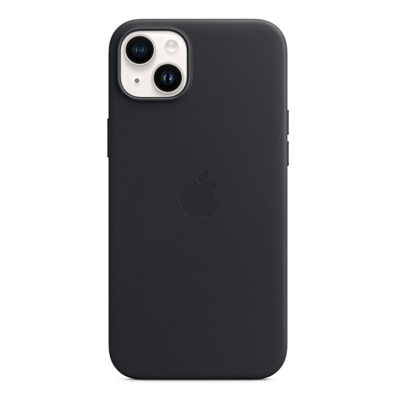 Apple iPhone 14 Plus Leather Case with MagSafe - Midnight 