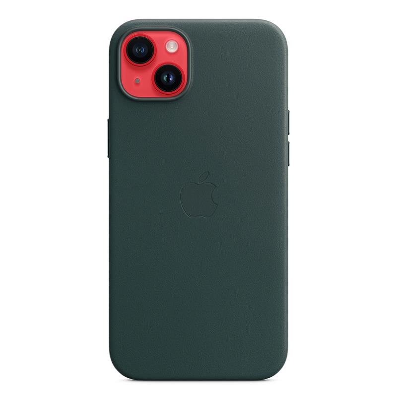 Apple iPhone 14 Plus Leather Case with MagSafe - Forest Green 