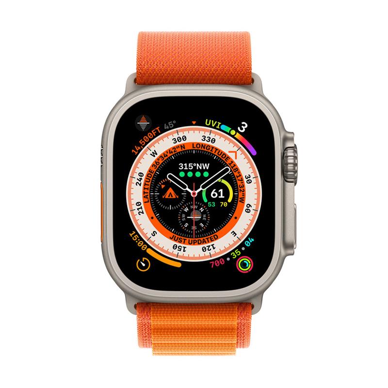 Apple Watch 49mm Orange Alpine Loop - Small 