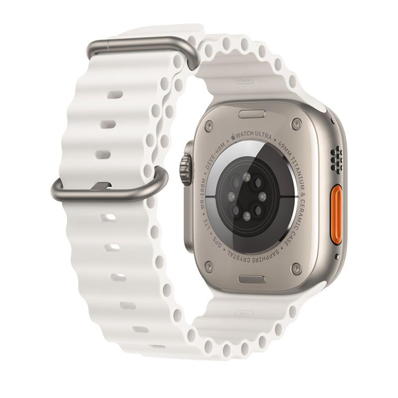 Apple Watch 49mm White Ocean Band 