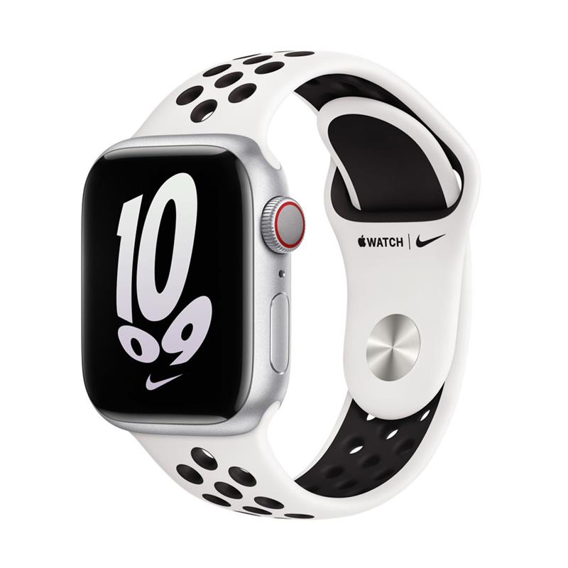 Apple Watch 41mm Summit White/Black Nike Sport Band 