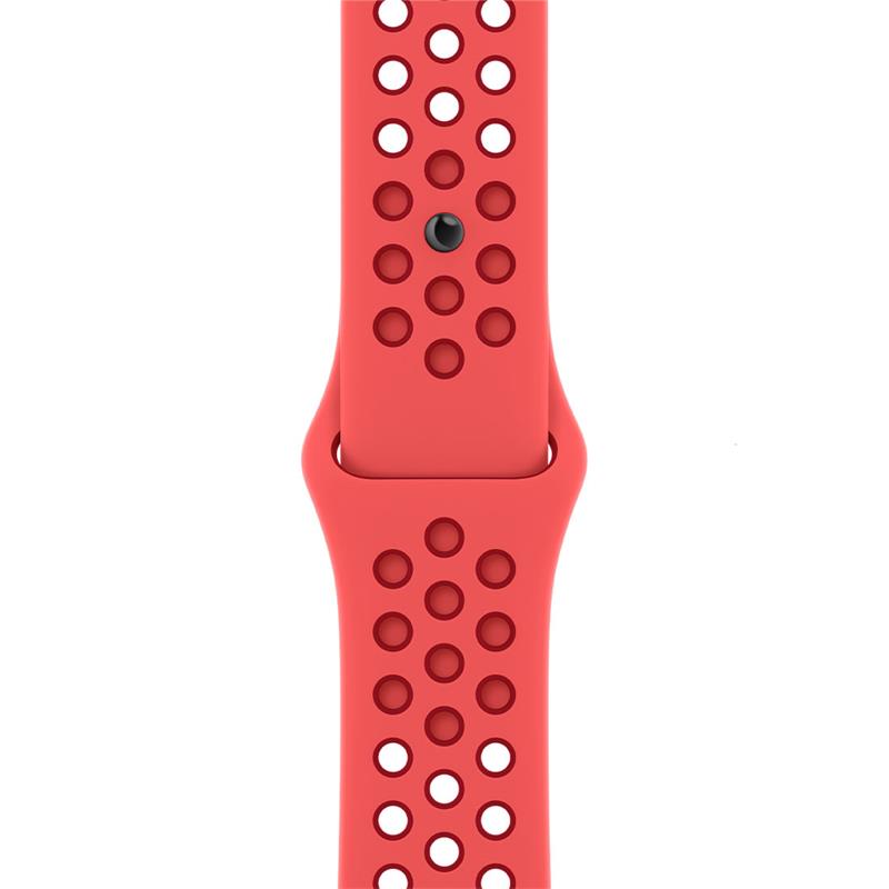 Apple Watch 41mm Bright Crimson/Gym Red Nike Sport Band 