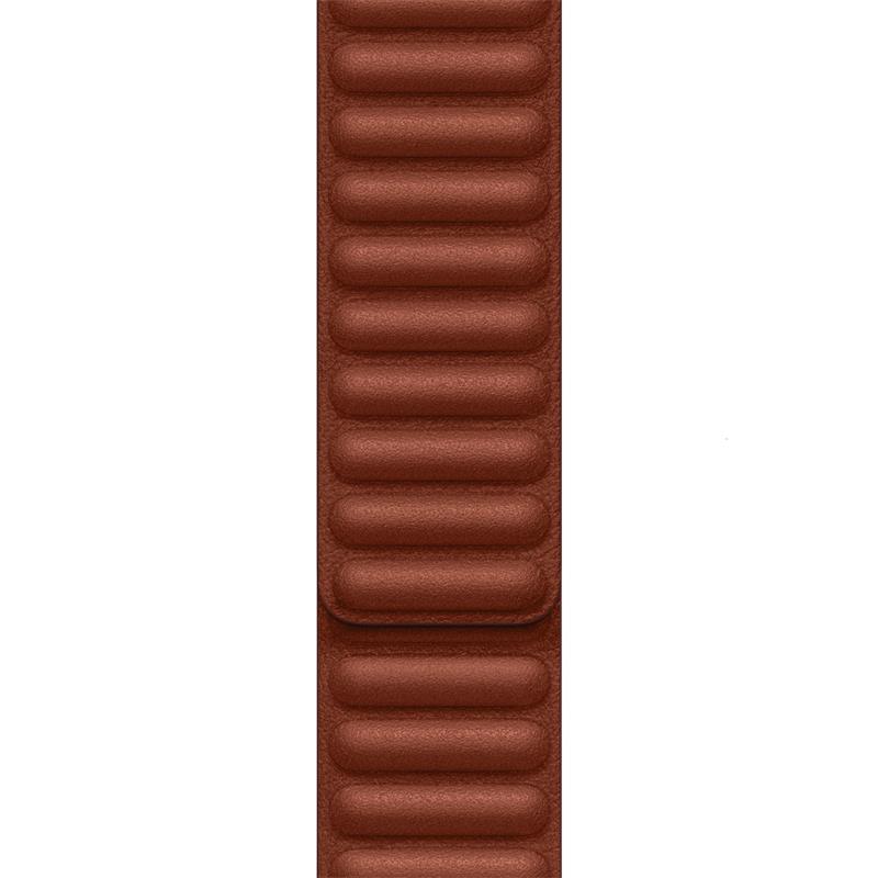 Apple Watch 40/41/42mm Umber Leather Link - M/L 