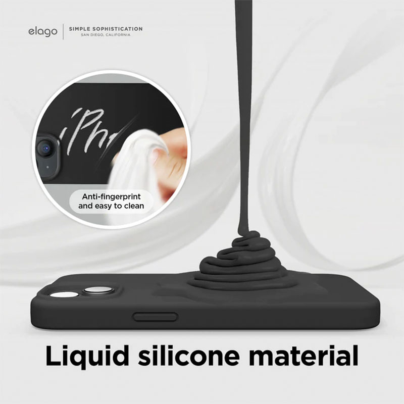 Elago kryt Silicone Case Magsafe pre iPhone 14 Plus - Jean Indigo 