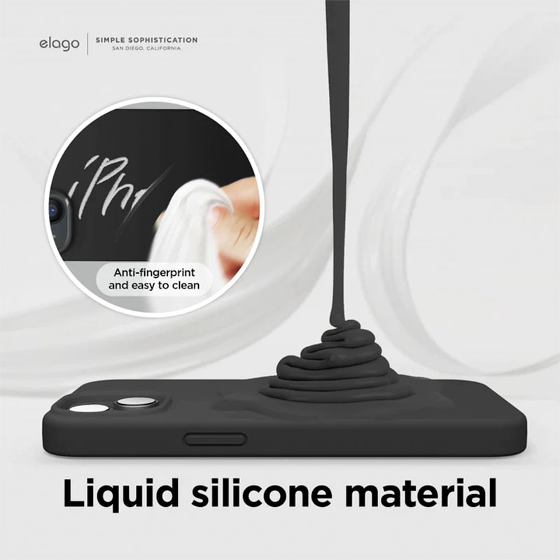 Elago kryt Silicone Case pre iPhone 14 Plus - Stone 