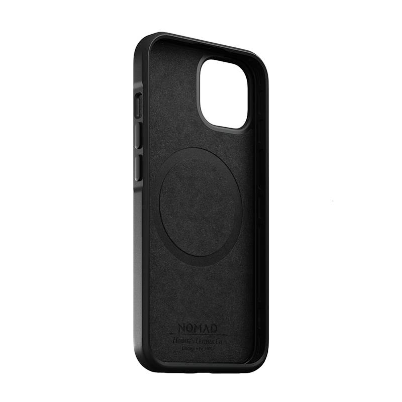 Nomad kryt Modern Leather Case Magsafe Horween pre iPhone 14 - Rustic Brown 