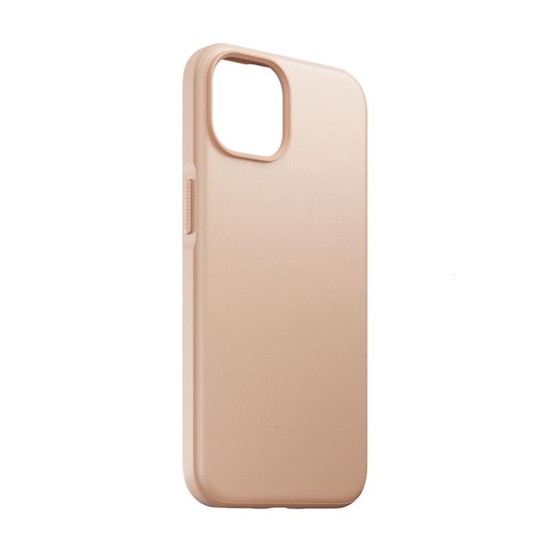 Nomad kryt Modern Leather Case Magsafe pre iPhone 14 - Natural 