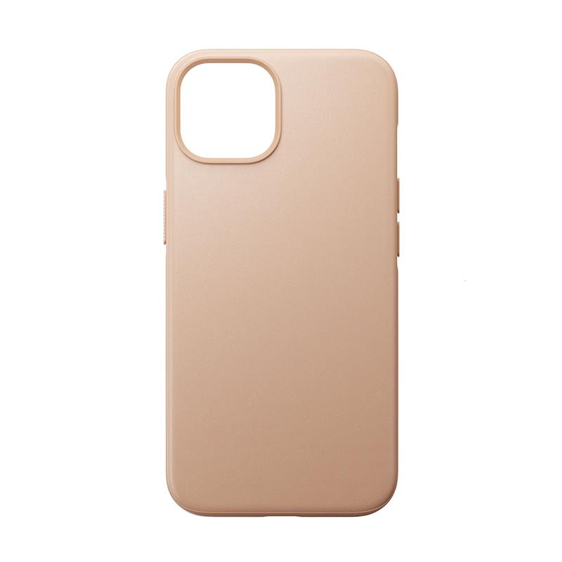 Nomad kryt Modern Leather Case Magsafe pre iPhone 14 - Natural 