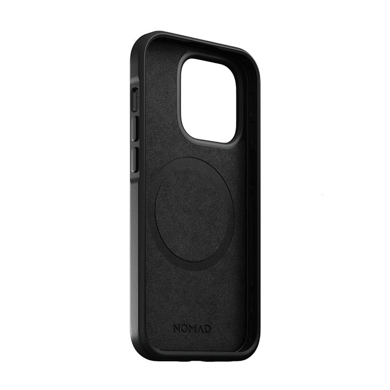Nomad kryt Modern Leather Case Magsafe pre iPhone 14 Pro - Brown 