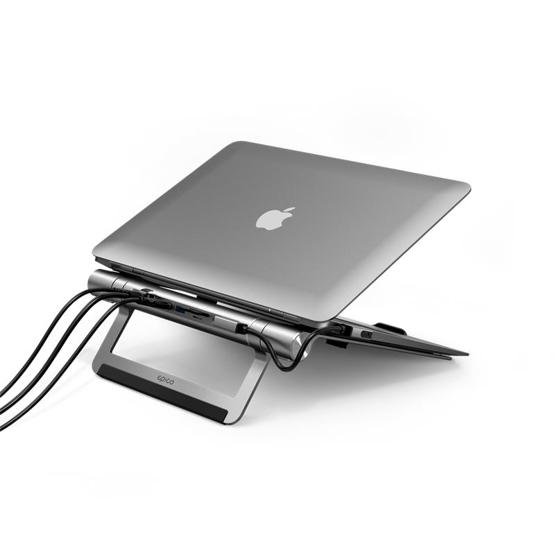 EPICO 8in1 HUB with Macbook Stand 