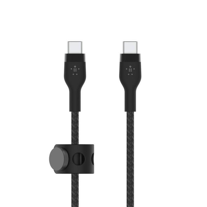 Belkin kábel Boost Charge Pro Flex USB-C to USB-C 2m - Black 