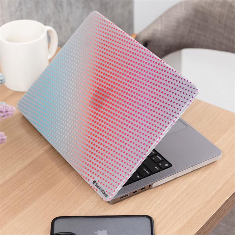 SwitchEasy Hardshell Dots Case pre MacBook Pro 13" 2020/2022 - Aurora 