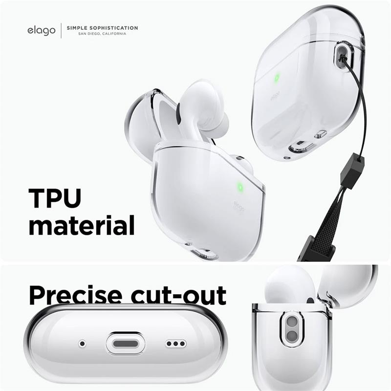 Elago Airpods Pro 2 TPU Case - Clear 