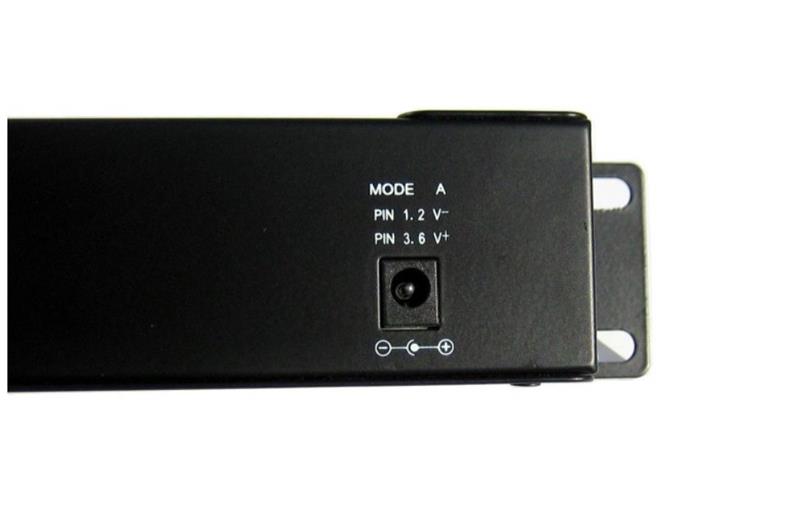 POE-PAN12-GB Gigabitový stíněný 12-portový PoE panel 