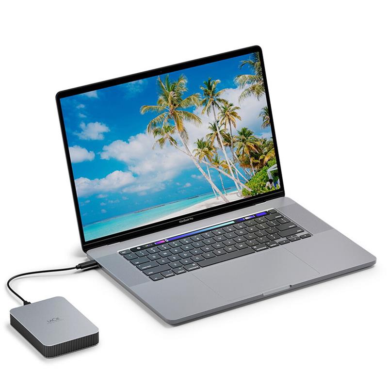 LaCie ext. HDD 2TB Mobile Drive 2.5" USB 3.2 Gen 1 - Moon Silver 