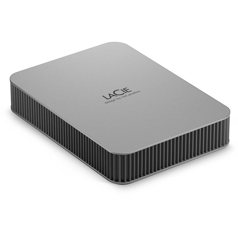 LaCie ext. HDD 4TB Mobile Drive 2.5" USB 3.2 Gen 1 - Moon Silver 