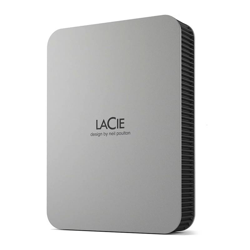 LaCie ext. HDD 4TB Mobile Drive 2.5" USB 3.2 Gen 1 - Moon Silver 