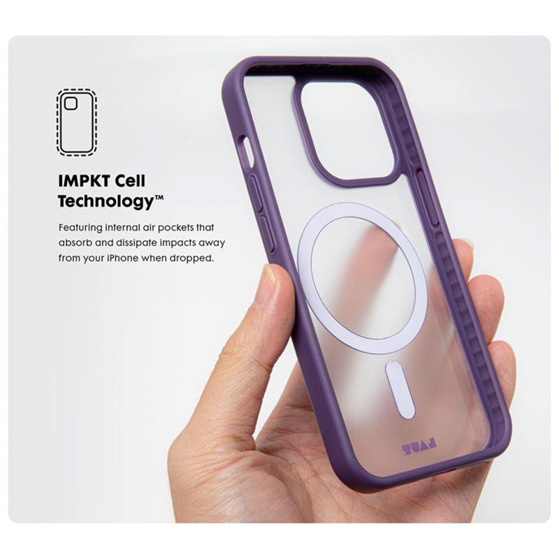 LAUT kryt Huex Protect Magsafe pro iPhone 14 - Dark Purple 