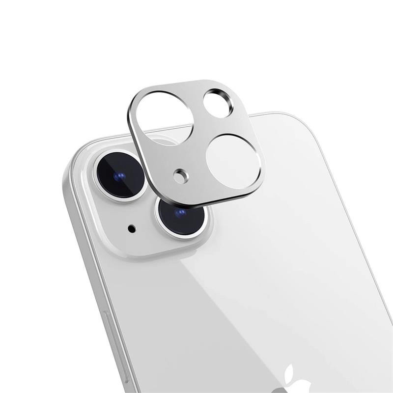 SwitchEasy LenShield Aluminum Lens Protector pre iPhone 14/14 Plus - Silver 