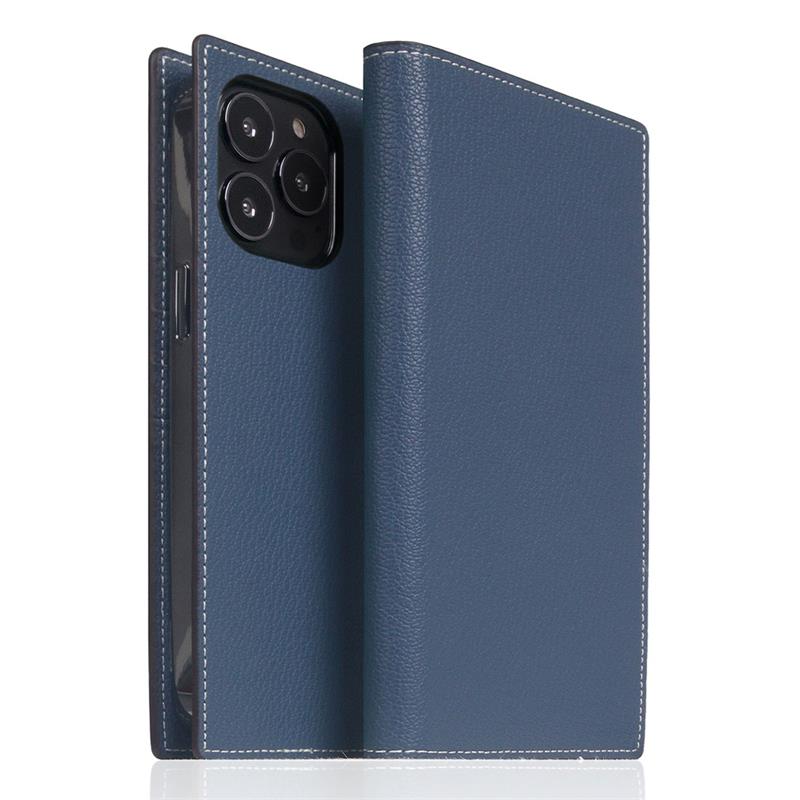 SLG Design puzdro D6 Hybrid Grain Case pre iPhone 14 Pro Max - Royal Blue 