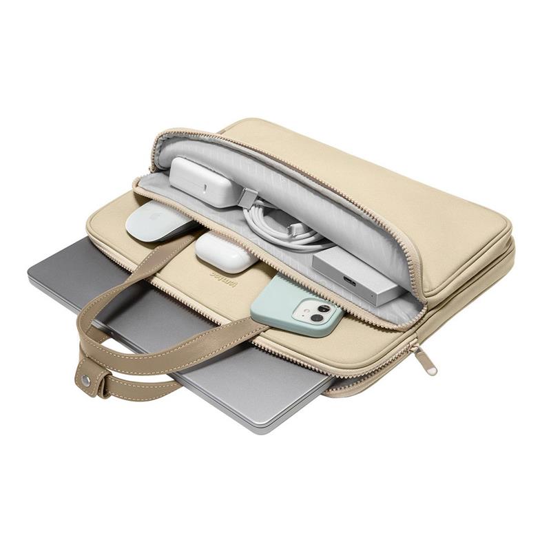 TomToc taška Premium H22 pre Macbook Pro 14" 2021 - Khaki 