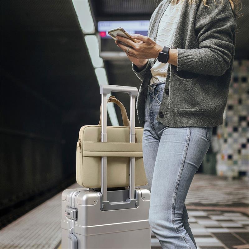 TomToc taška Premium H22 pre Macbook Pro 14" 2021 - Khaki 