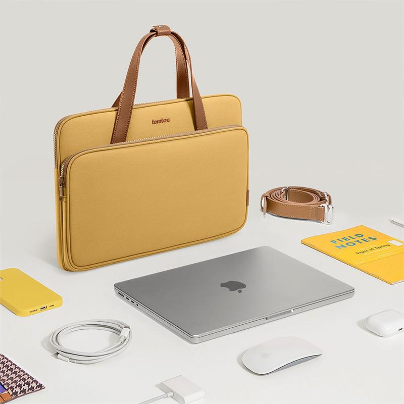 TomToc taška Premium H22 pre Macbook Pro 14" M1/M2/M3/M4 - Yellow 