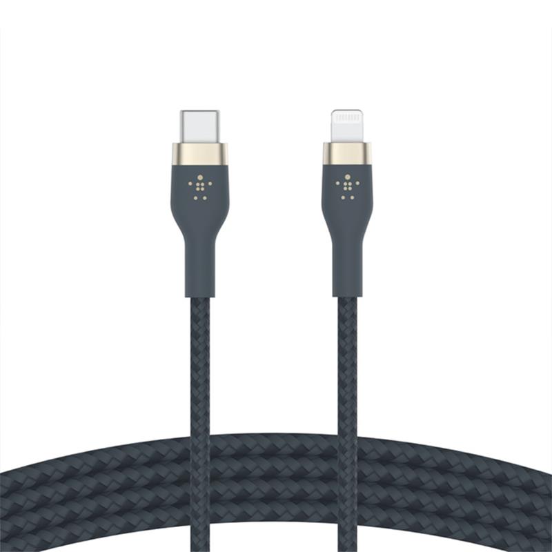 Belkin kábel Boost Charge Pro Flex USB-C to Lightning 1m - Blue 