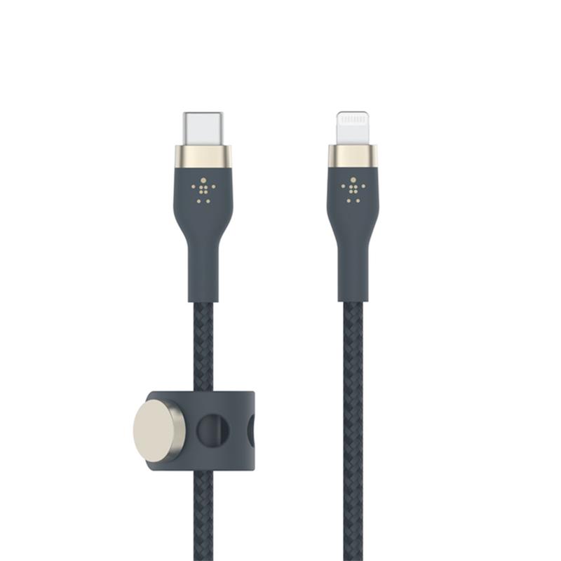 Belkin kábel Boost Charge Pro Flex USB-C to Lightning 1m - Blue 