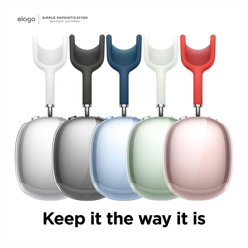 Elago kryt Clear Case pre AirPods Max - Clear 