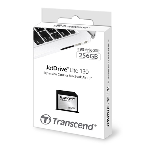 Transcend expansion card JetDrive Lite 130 256GB pre MacBook Air 13" 