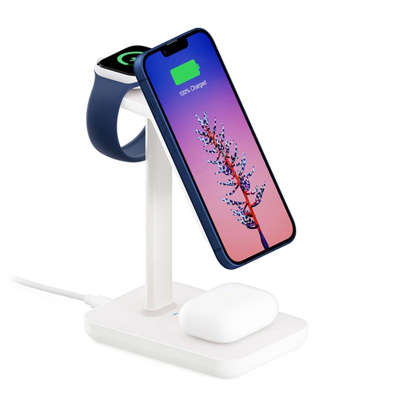 TwelveSouth stojan HiRise 3 HiRise 3 Wireless Charging Stand - White 