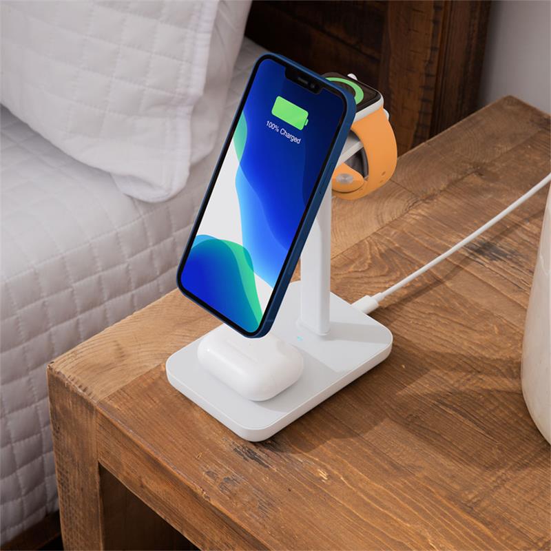 TwelveSouth stojan HiRise 3 HiRise 3 Wireless Charging Stand - White 