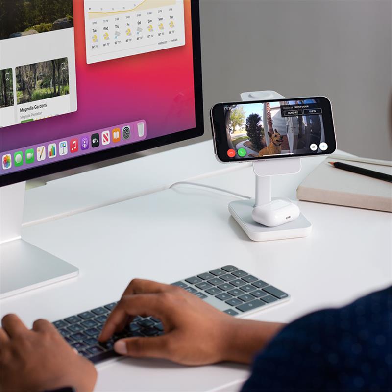 TwelveSouth stojan HiRise 3 HiRise 3 Wireless Charging Stand - White 