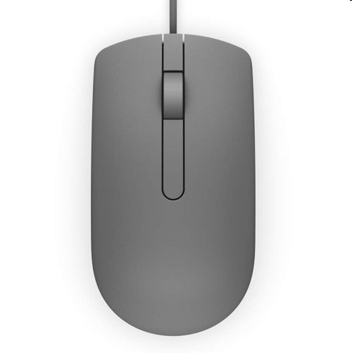 DELL 570-AAIT, MS116 optická myš s podporou posúvania, 3 tlačidlá, USB, šedá 