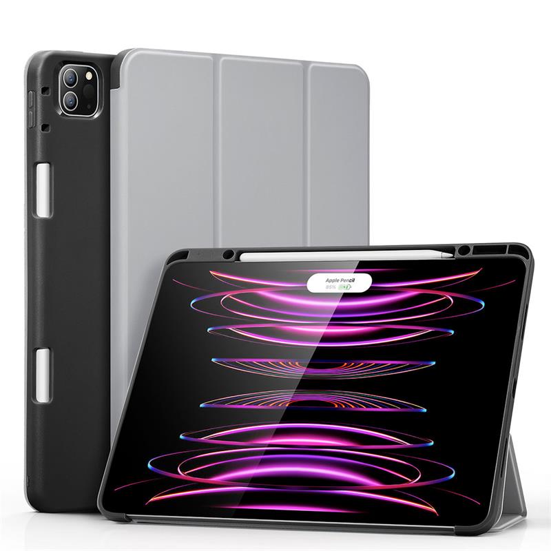 ESR puzdro Silicon Rebound Pencil Case pre iPad Pro 12.9" 2022/2021 - Grey 