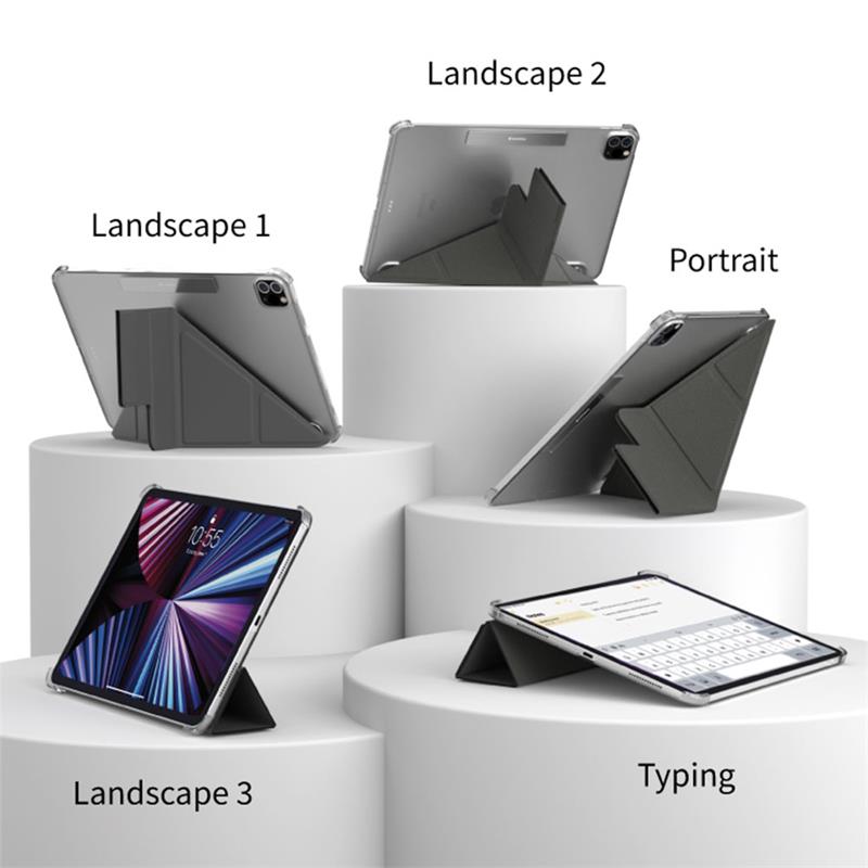 SwitchEasy puzdro Origami Nude Case pre iPad Pro 12.9" 2022/2021 - Alaskan Blue 