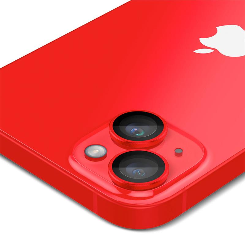 Spigen Optik Pro Lens Protector pre iPhone 14/14 Plus - Red 