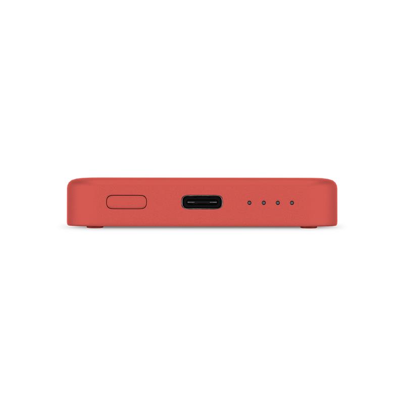 iStores by Epico 4200mAh Magnetic Wireless Power Bank - red 