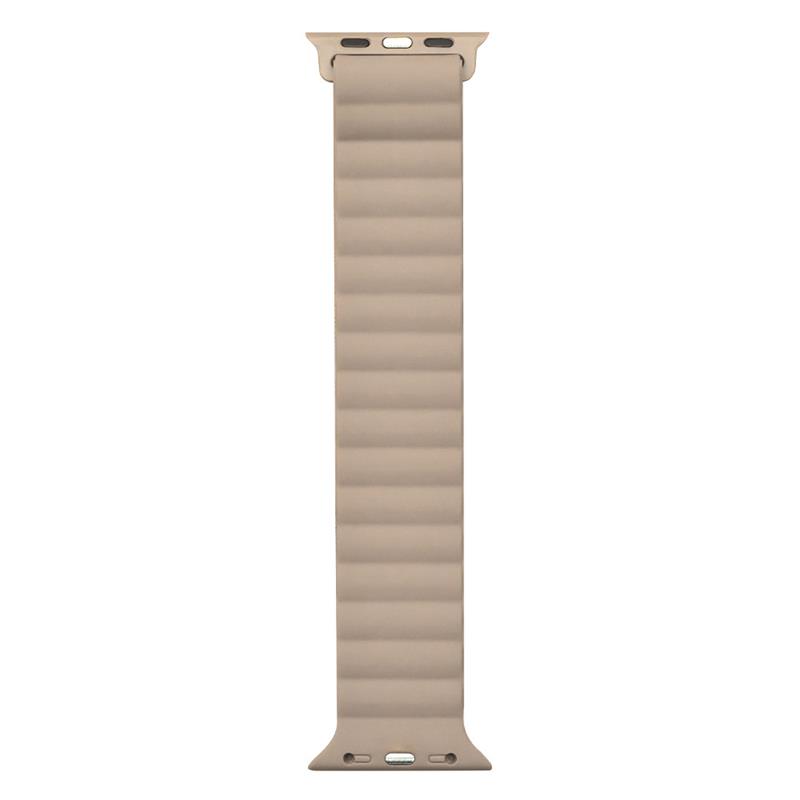 Devia remienok Deluxe Series Sport3 Silicone Magnet Band 40/41/42mm - Saddle Brown 