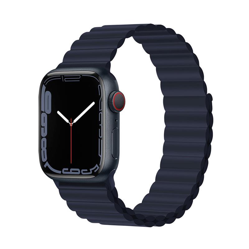 Devia remienok Deluxe Series Sport3 Silicone Magnet Band 40/41/42mm - Indigo 