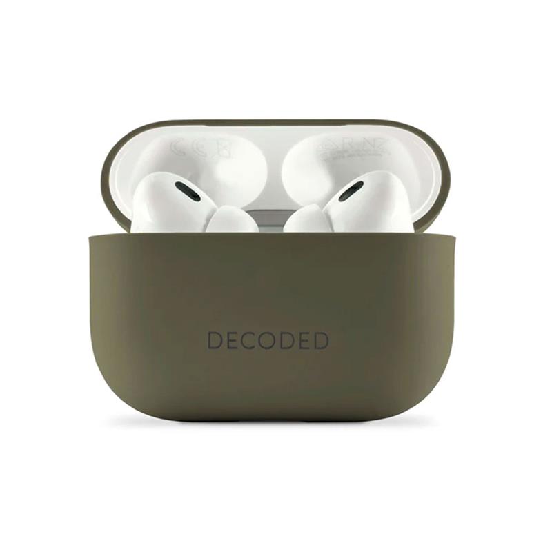 Decoded puzdro Silicone AirCase pre Apple Airpods Pro 2 - Olive 