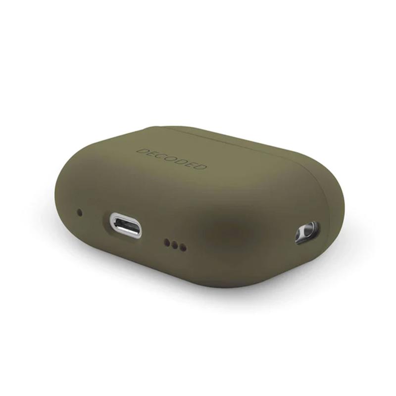 Decoded puzdro Silicone AirCase pre Apple Airpods Pro 2 - Olive 