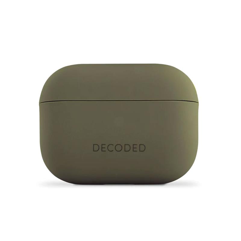 Decoded puzdro Silicone AirCase pre Apple Airpods Pro 2 - Olive 