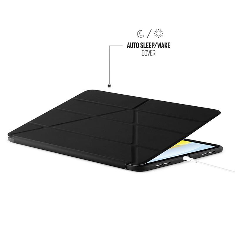 Pipetto puzdro Origami TPU Case pre iPad 10.9" 2022 10th Gen - Black 