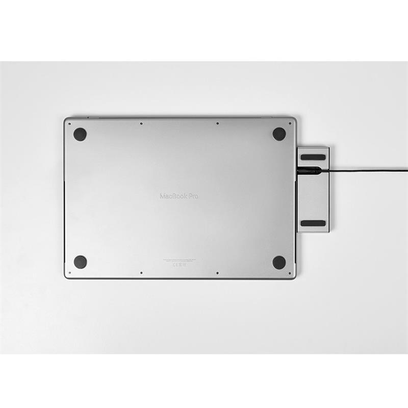 LMP USB-C Compact Dock 2 - Silver Aluminium 