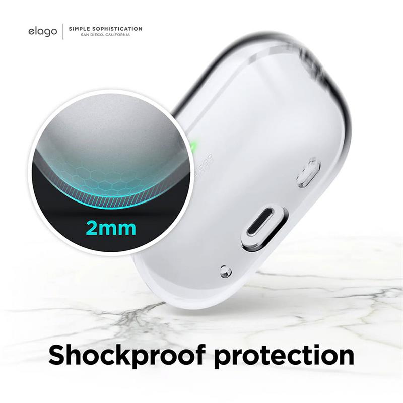 Elago Airpods Pro 2 TPU Case with Nylon Lanyard - Lavender 