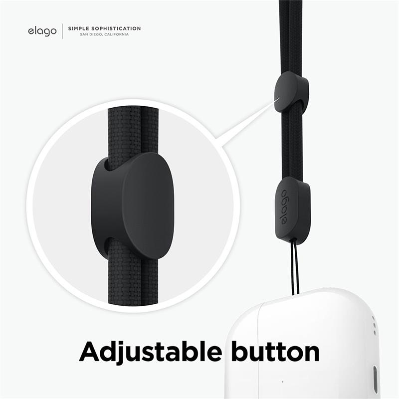 Elago Airpods Pro 2 TPU Case with Nylon Lanyard - Lavender 