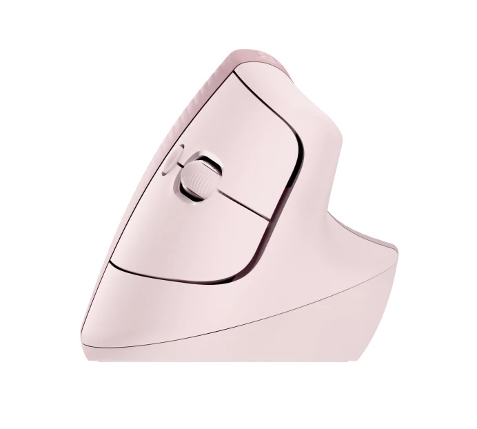 Logitech Lift Vertical ergonomická myš - ružová 
